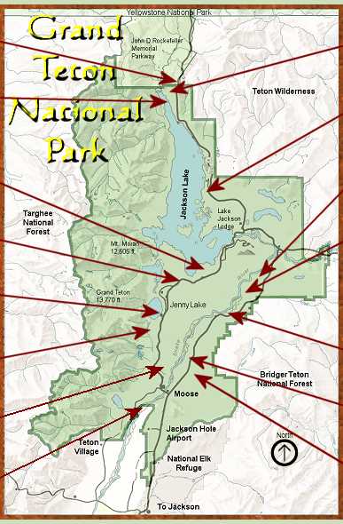 Teton Map