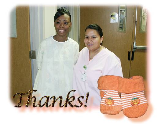 A thanks to the staff