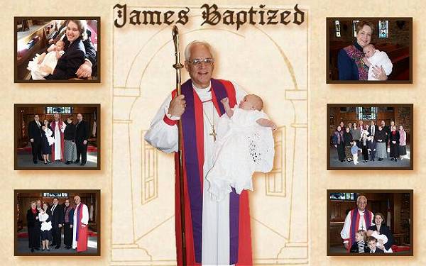 James Baptized