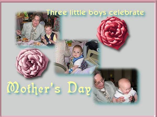 Thre Boys & Mother's Day