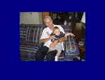 Grandpa Arthur Marshall holds James