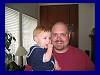 Daddy holds James