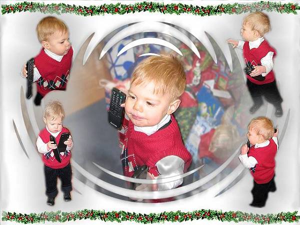 James at Christmas