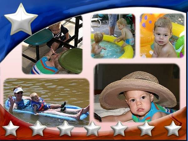 James on the 4th of July